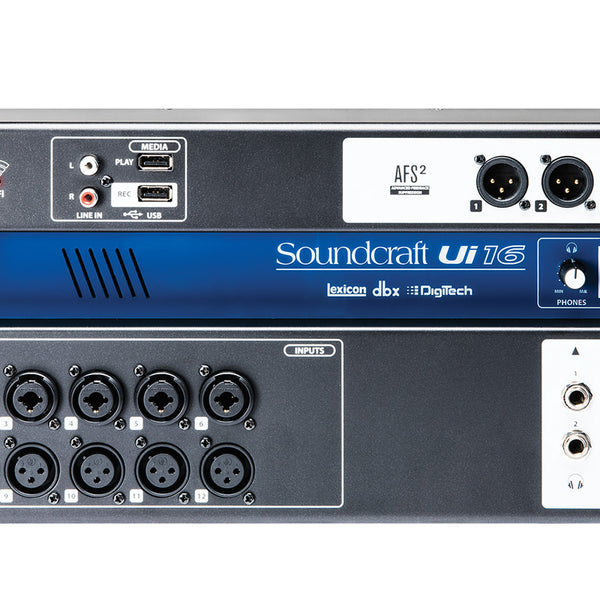 SOUNDCRAFT UI-16 - 16 Channel digital (wifi) mixer