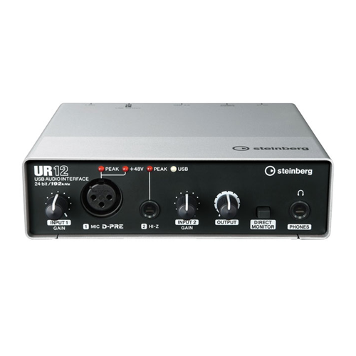 STEINBERG UR12 - 24-bit/192 kHz USB 2.0 audio interface