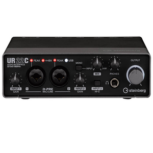 STEINBERG UR22C - 2 X 2 USB 3.0 AUDIO INTERFACE. STEINBERG UR22C - 2 X 2 USB 3.0 AUDIO INTERFACE.