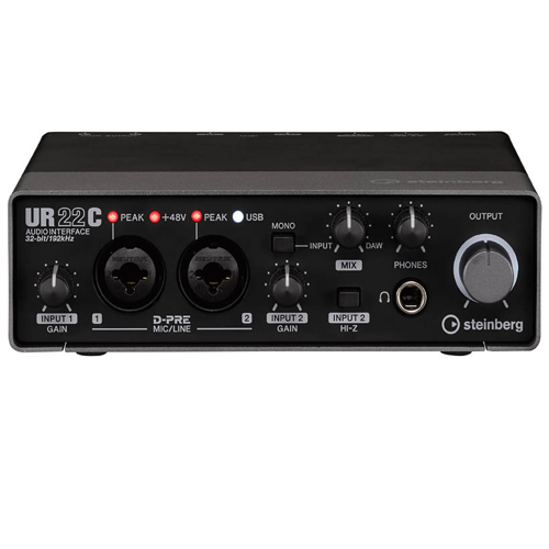 STEINBERG UR22C - 2 X 2 USB 3.0 AUDIO INTERFACE.