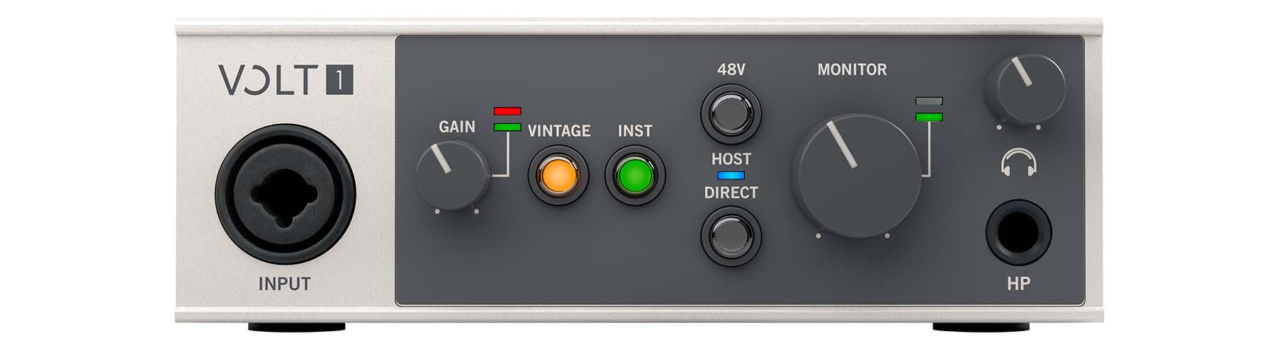 UNIVERSAL AUDIO VOLT 1 - Desktop 1-in/2-out USB 2.0 audio interface