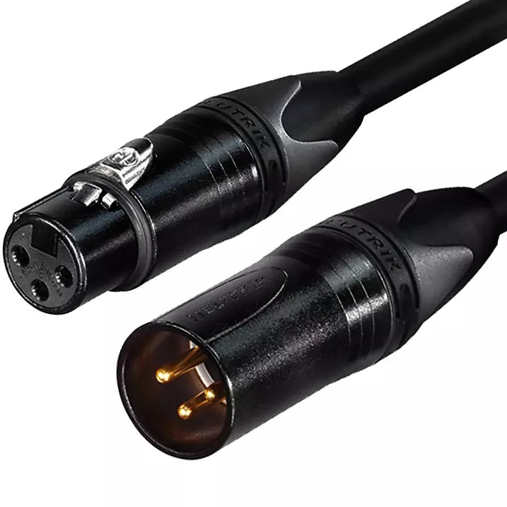 Digiflex CXX-C2-25-TOURPACK Cable XLR to XLR - Digiflex CXX-C2-25-TourPack Box of 25: 25' ft feet XLR Male to Female Mic Cables