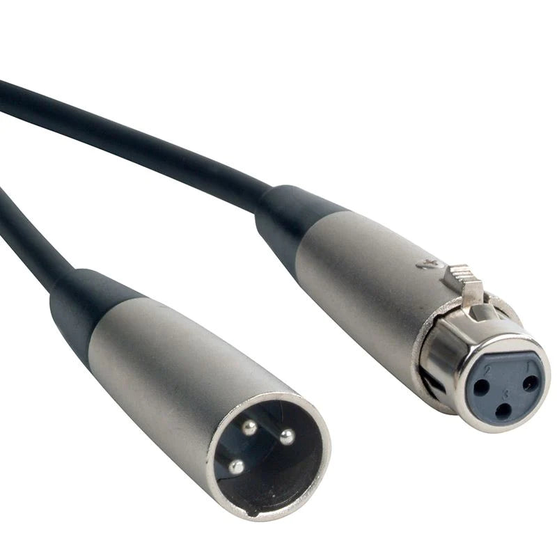 XL-3 - Accu-Cable XLR Microphone Cable 3 Feet
