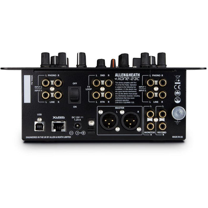 ALLEN & HEATH XONE 23C - 2 into 2 DJ Mixer with Internal Soundcard