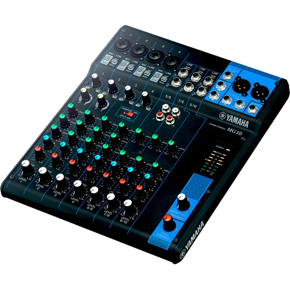 YAMAHA MG10 - 10-Channel Mixing Console