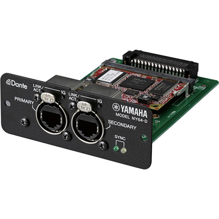 YAMAHA NY64-D - Dante I/O Expansion Card