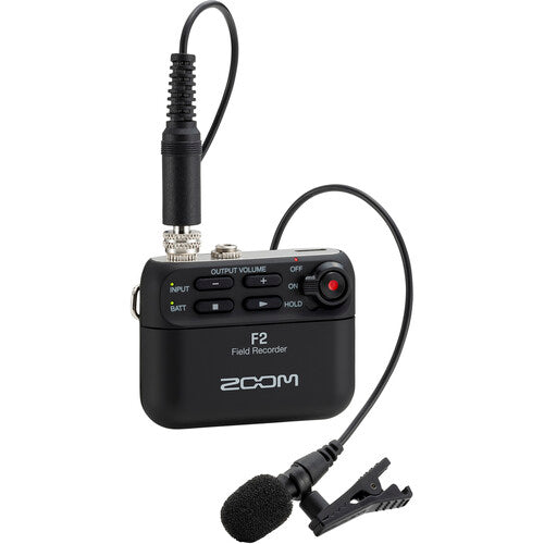 ZOOM ZF2 Field Recorder F2 with Lavalier mic