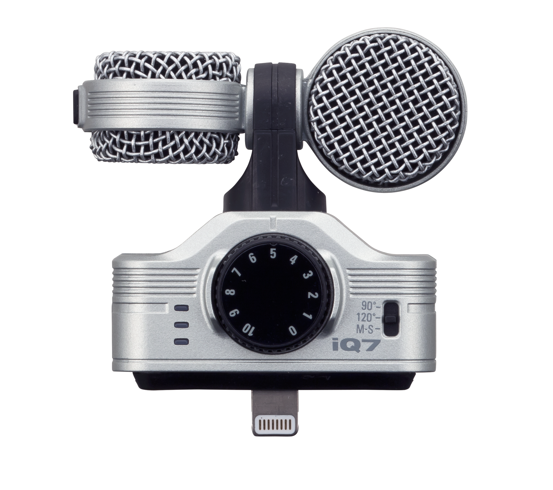 ZOOM IQ7 - Ligthing microphone FOR THE IPHONE, IPAD, AND IPOD TOUCH.