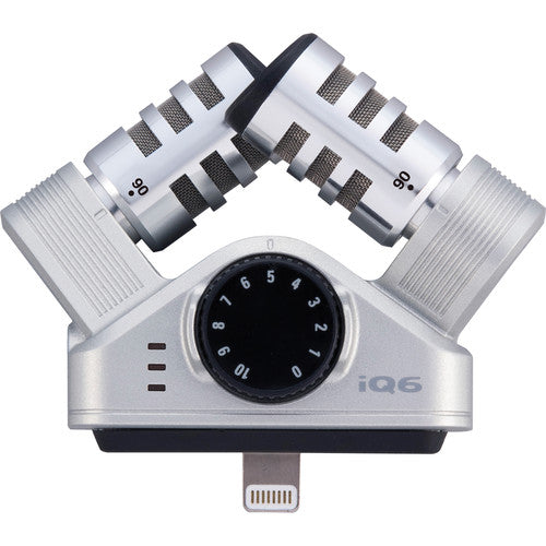 ZOOM. IQ6 IQ Ligthing microphone