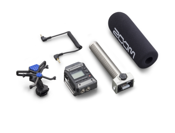 ZOOM ZF1SP Shotgun Recorder Kit